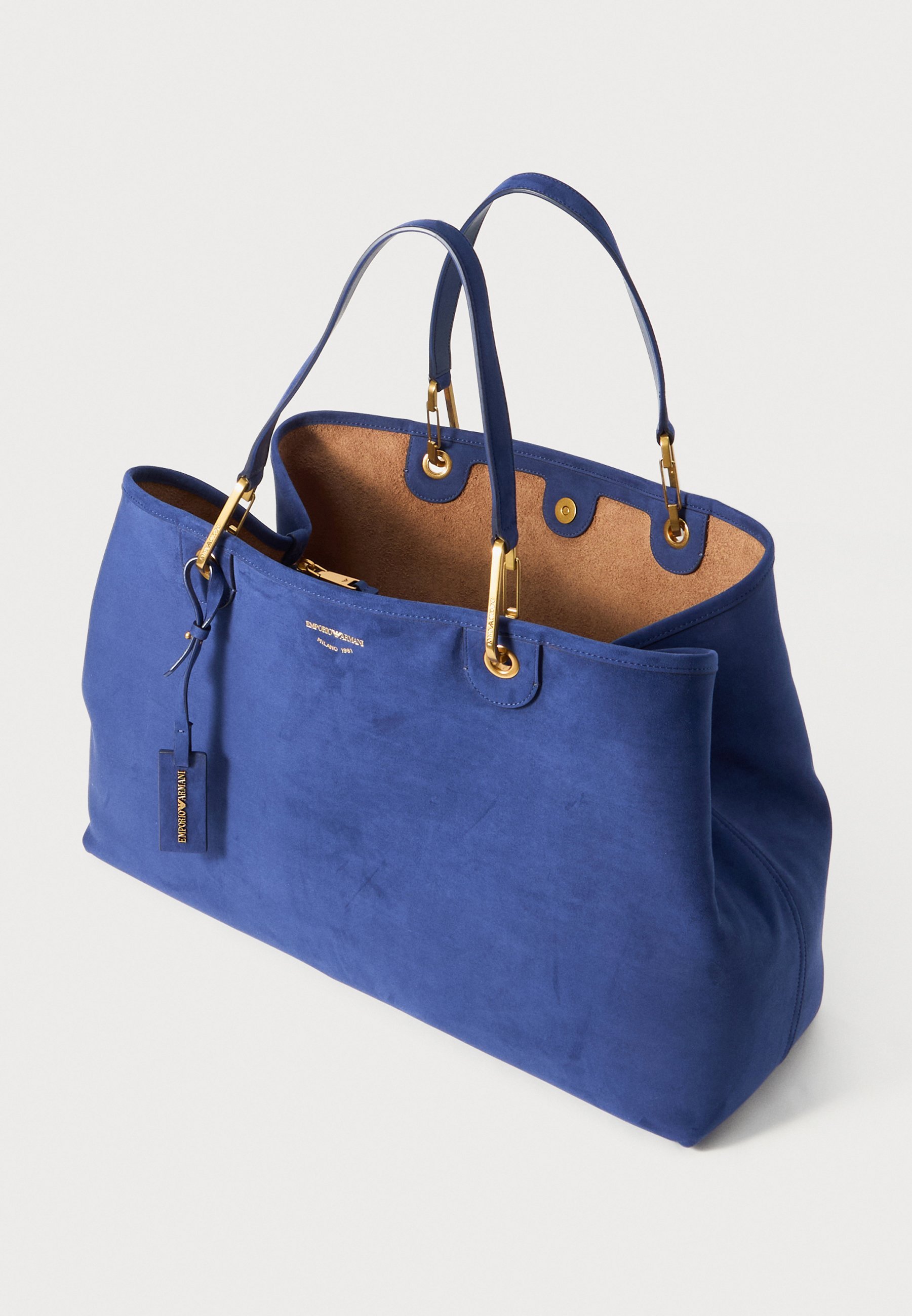 Emporio Armani SHOPPING BAG - Handtas - bluette