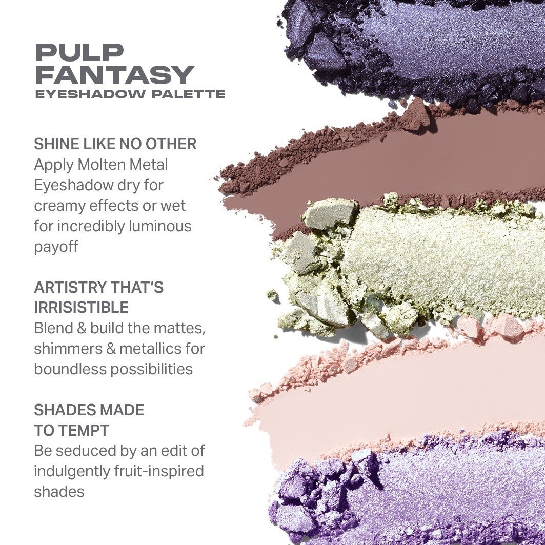 Morphe Lidschatten paletė „Uždrausta kolekcija Pulp Fantasy“ – 80,3 g