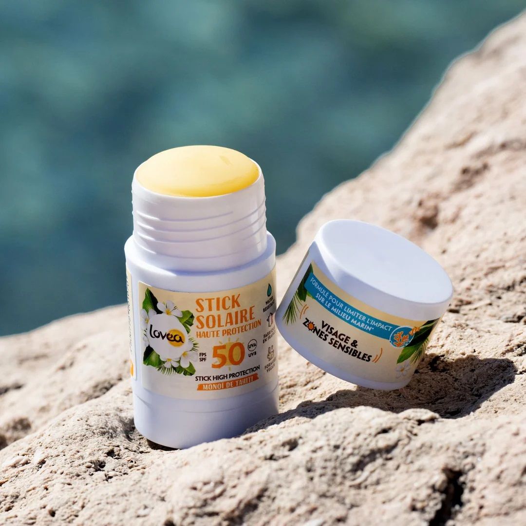 Stik za sončenje obraza z monoijem SPF 50 Zaščita obraza