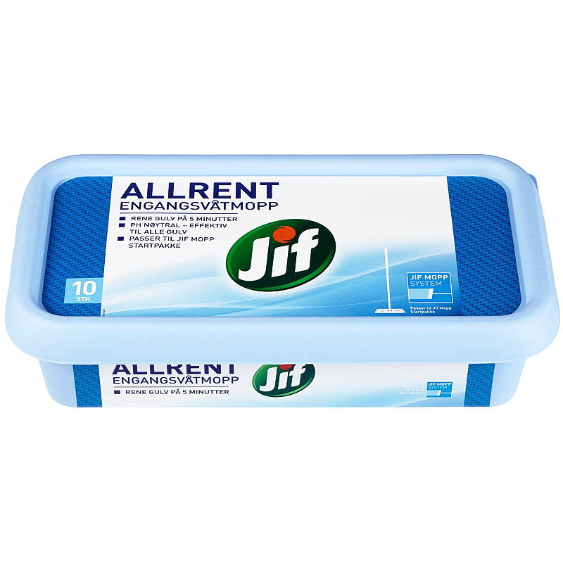 Jif Engangsmoppe 10-pak Jif Allrent