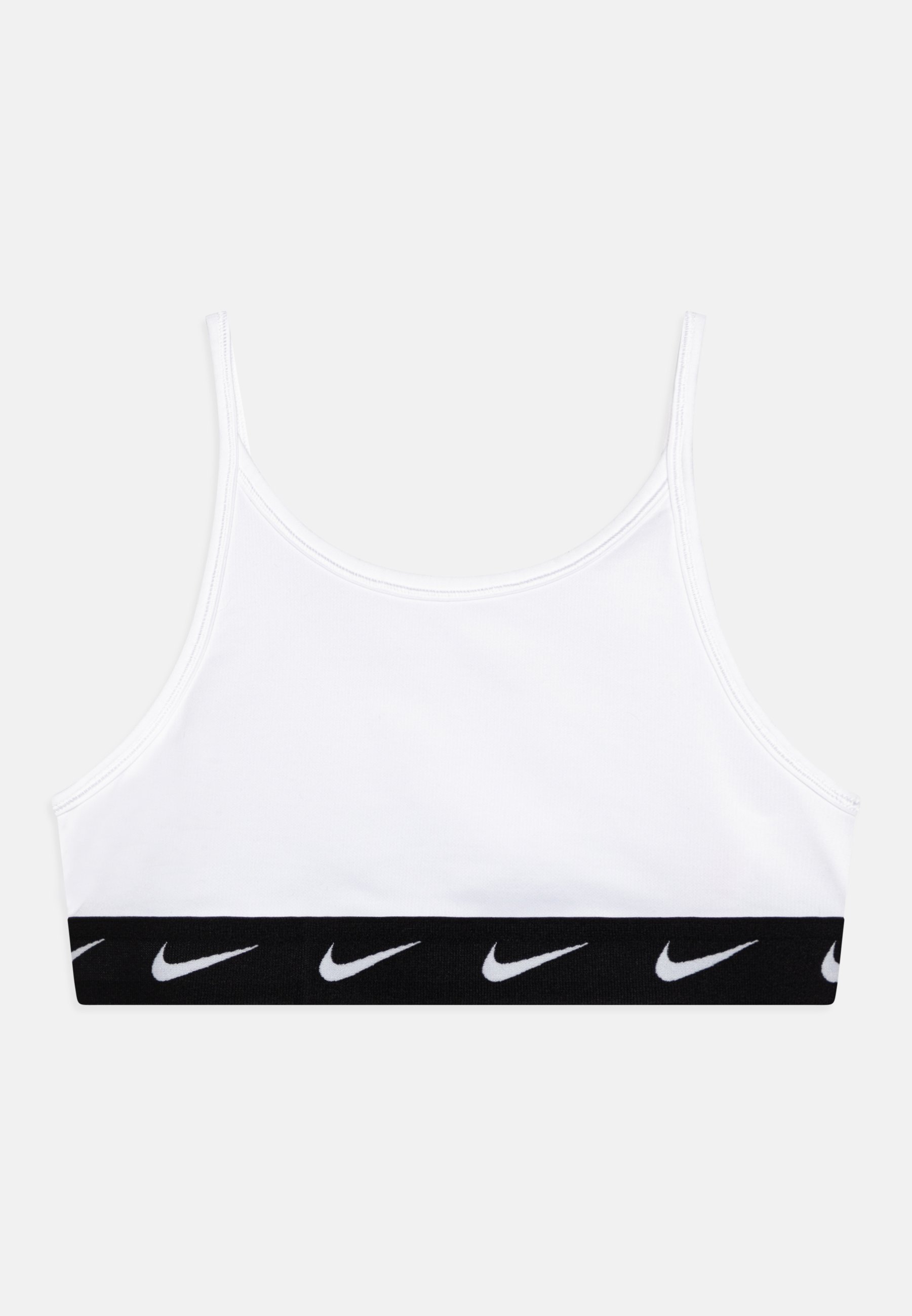 Nike Performance DF ONE BRA - Sportbeha - wit/zwart