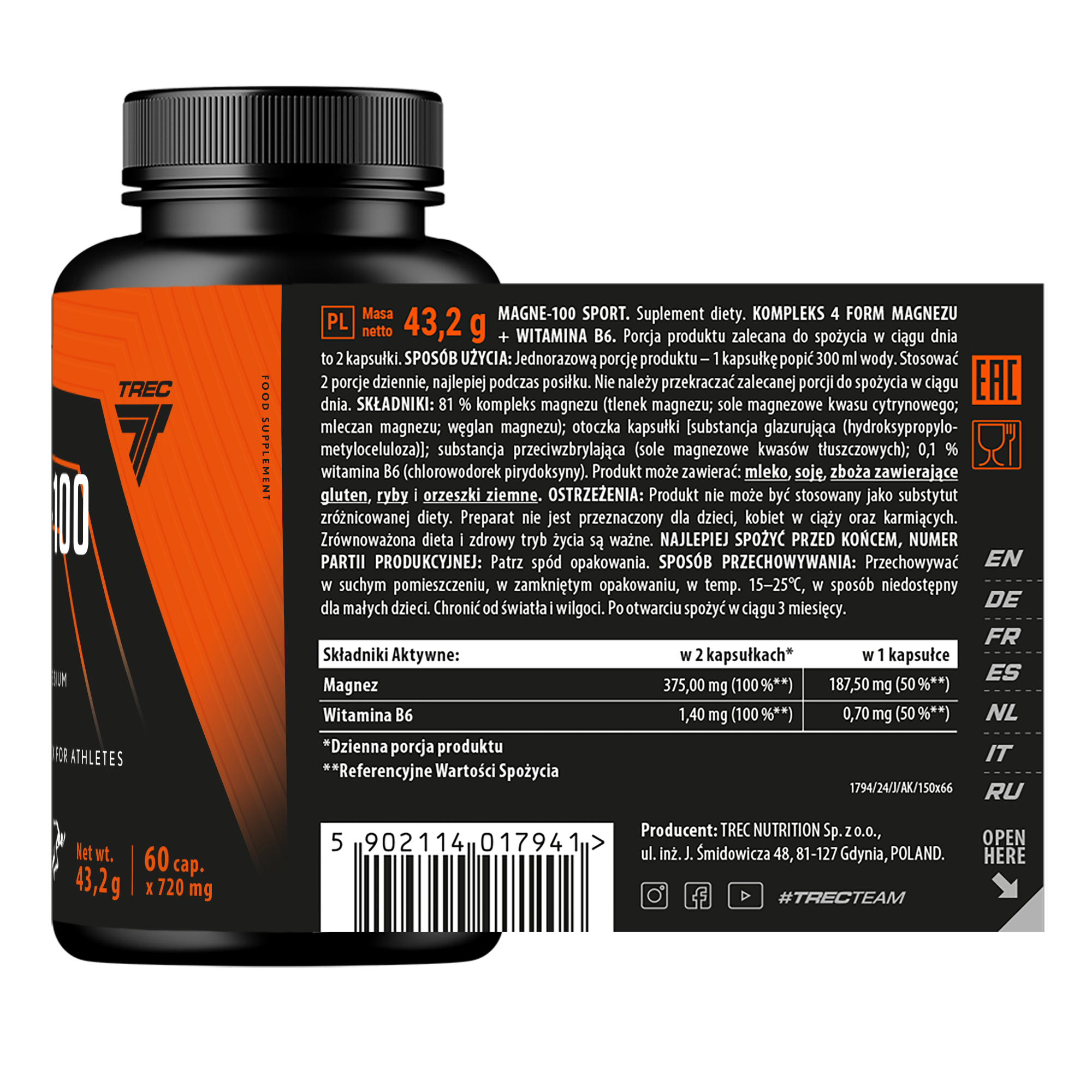 Trec Magne 100 Sport