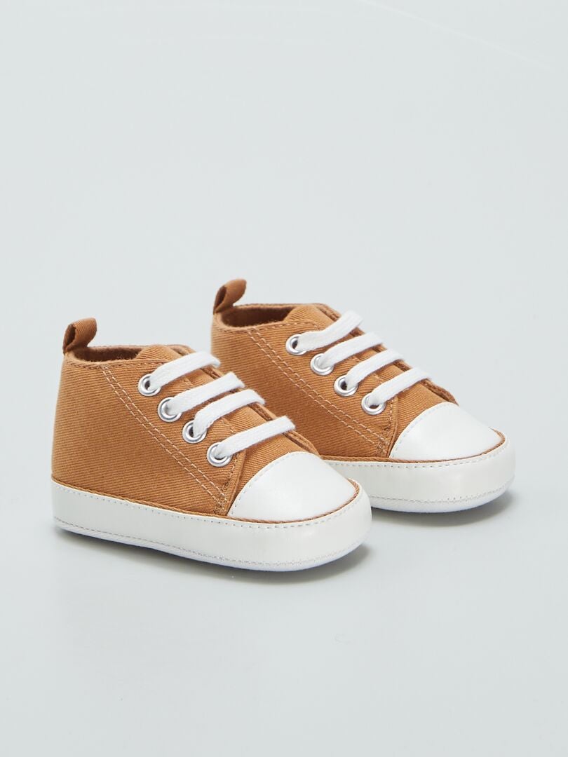 Hoge canvas sneakers - BRUIN
