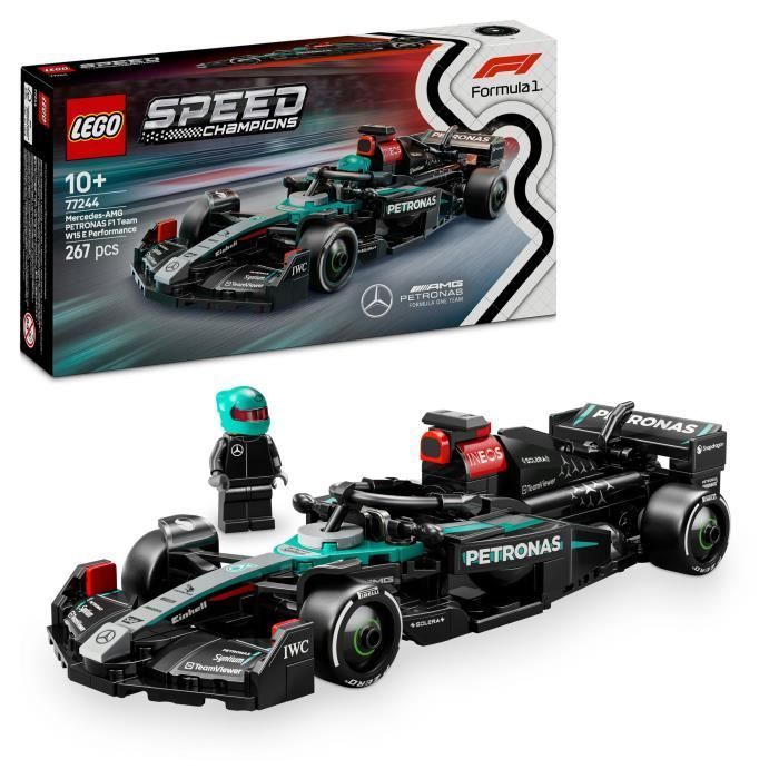 LEGO Speed Champions 77244 Mercedes-AMG W15 F1 Car - Building Set for Ages 10+
