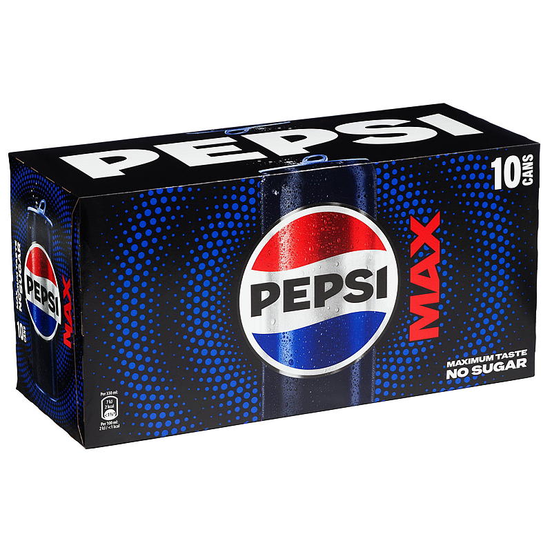 Pepsi Pepsi Max 10 x 0,33 l boks