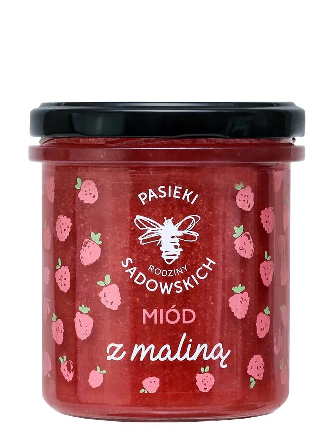 Pasieki Rodziny Sadowskich Miód z Maliną