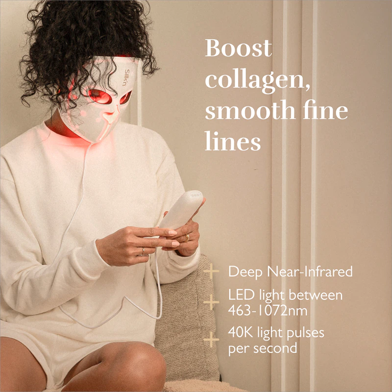 Silk'n LED&EMS anti-rimpel gezichtsmasker met LED- en EMS-technologie