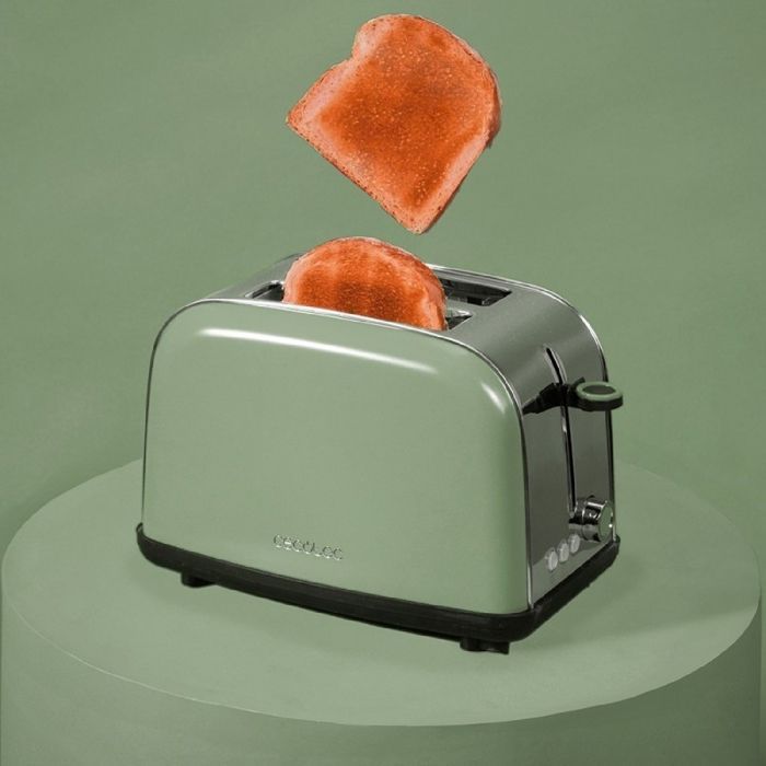 Cecotec Toastin Time 850 Vertical Toaster Green