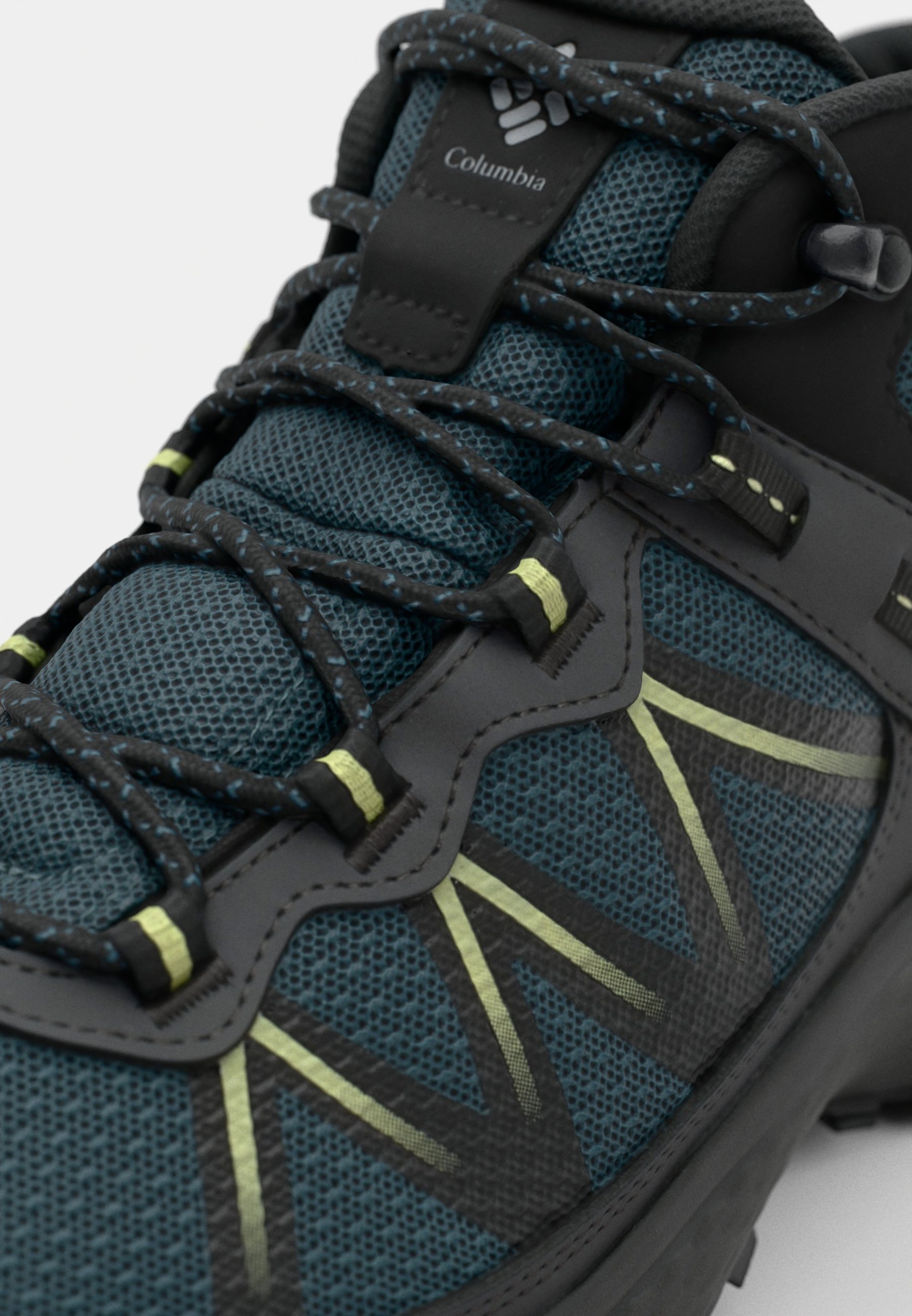 Columbia PEAKFREAK RUSH MID - Buty trekkingowe - everblue/citron haze