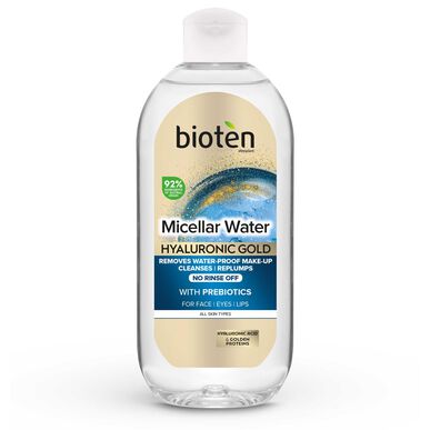 Bioten Hyaluronic Gold Micellar Water for ansiktet 400 ml
