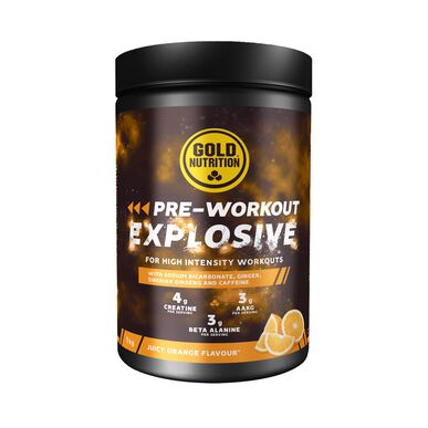 GOLDNUTRITION Sprogstamųjų apelsinų skonio prieštreniruotinis papildas 1 kg 1 kg