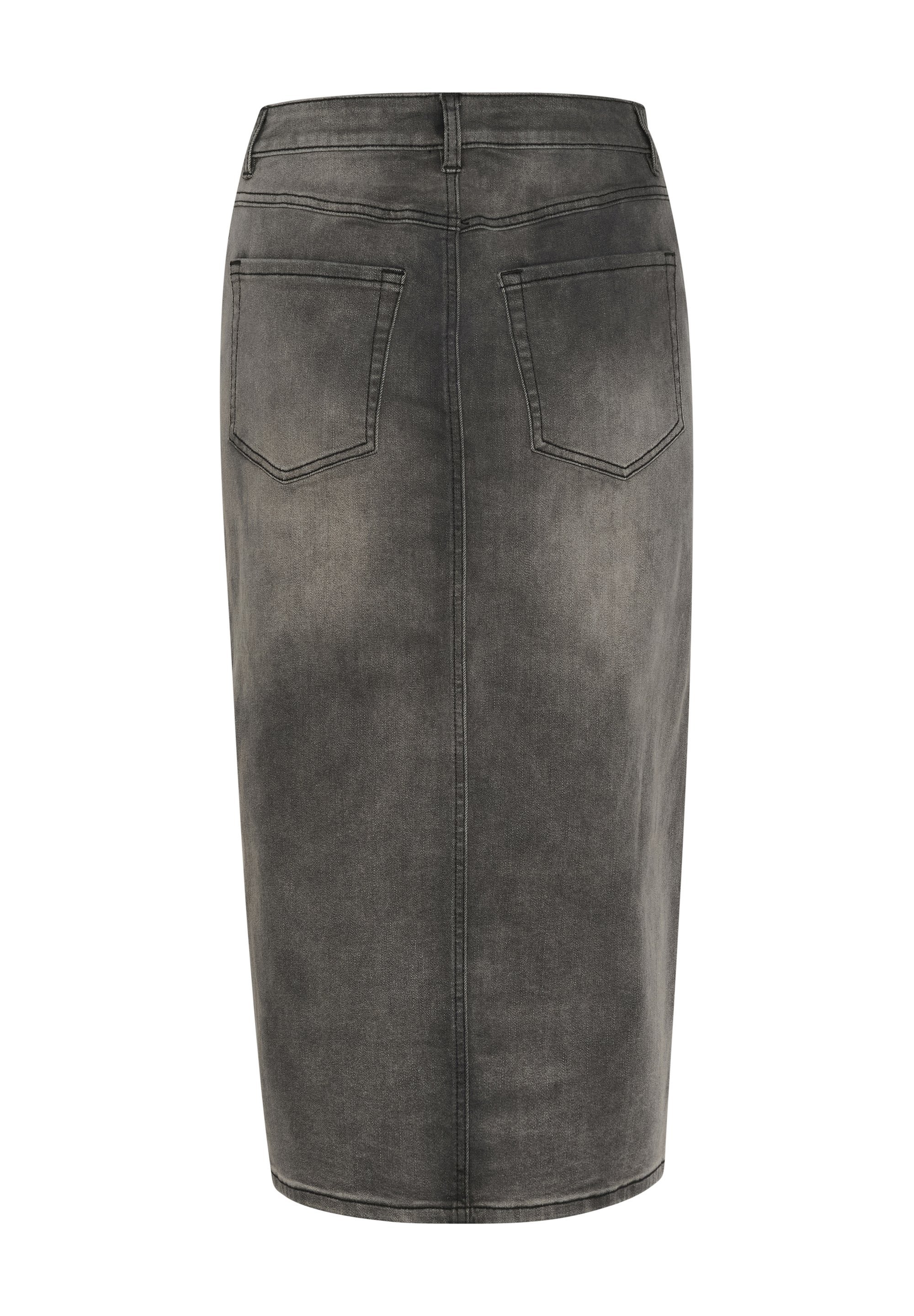 Kaffe KASINEM - Spijkerrok - middengrijs denim