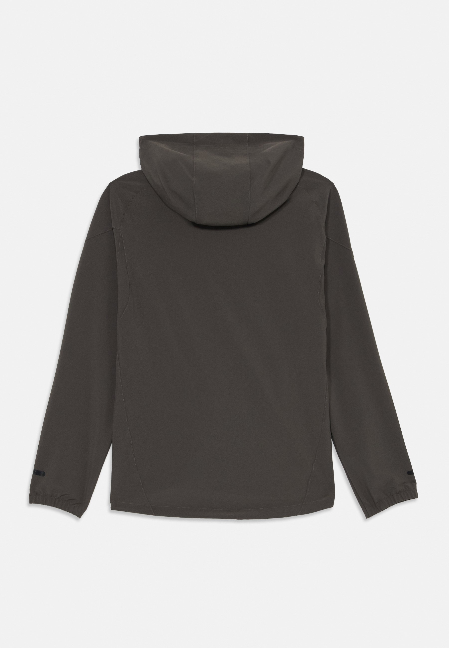 adidas Performance REAL MADRID TIRO25 COMPETITION TECH TRAVEL JACKET ENFANT UNISEXE - Tenue de club - Gris utilitaire/Jaune semi-gelé
