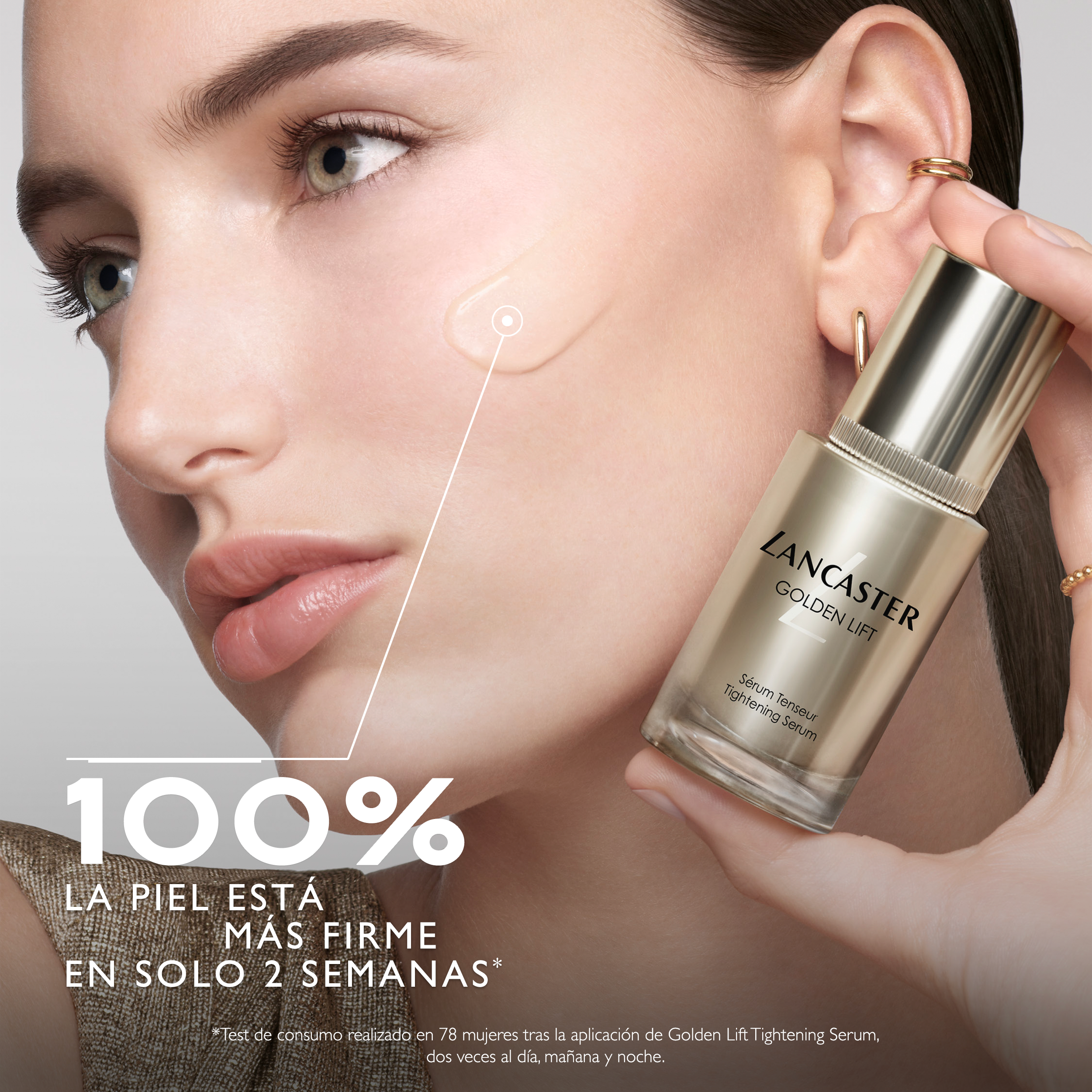 Golden Lift serum za zatezanje kože Luksuzni serum protiv bora i starenja