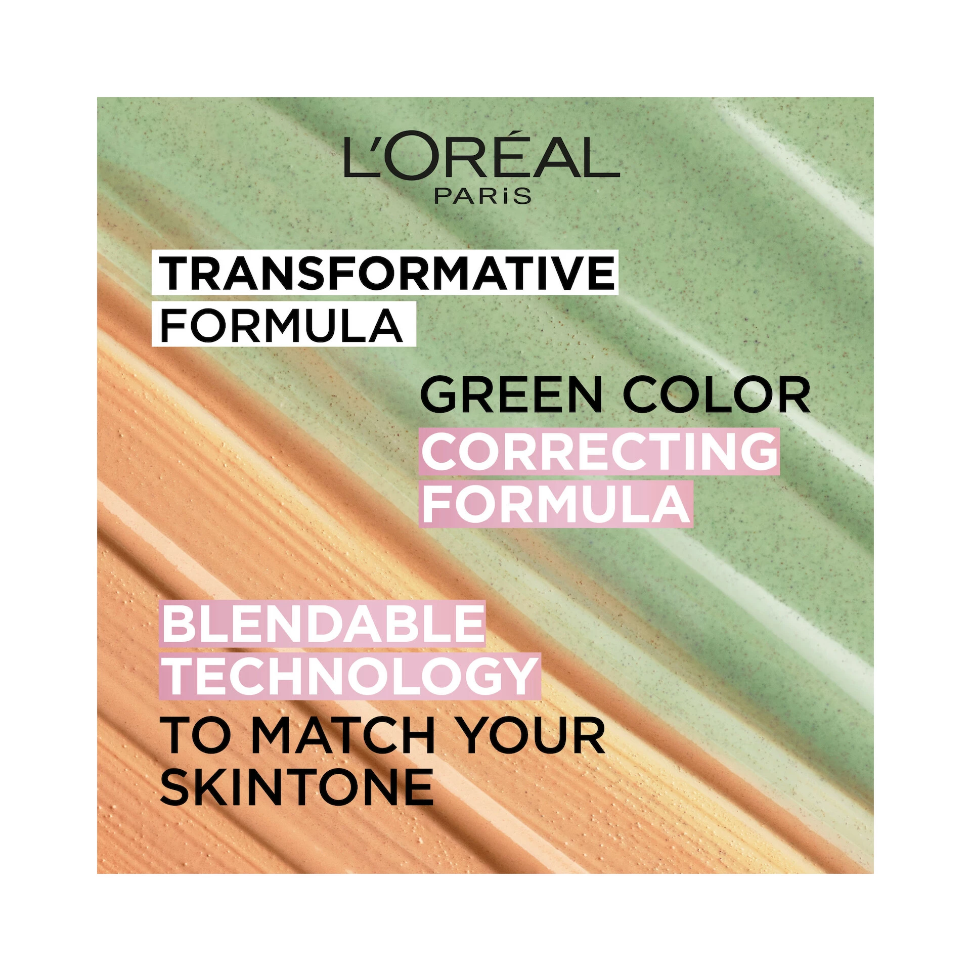 Cremă CC Anti-Roșeață Verde Universală - L'Oréal Paris