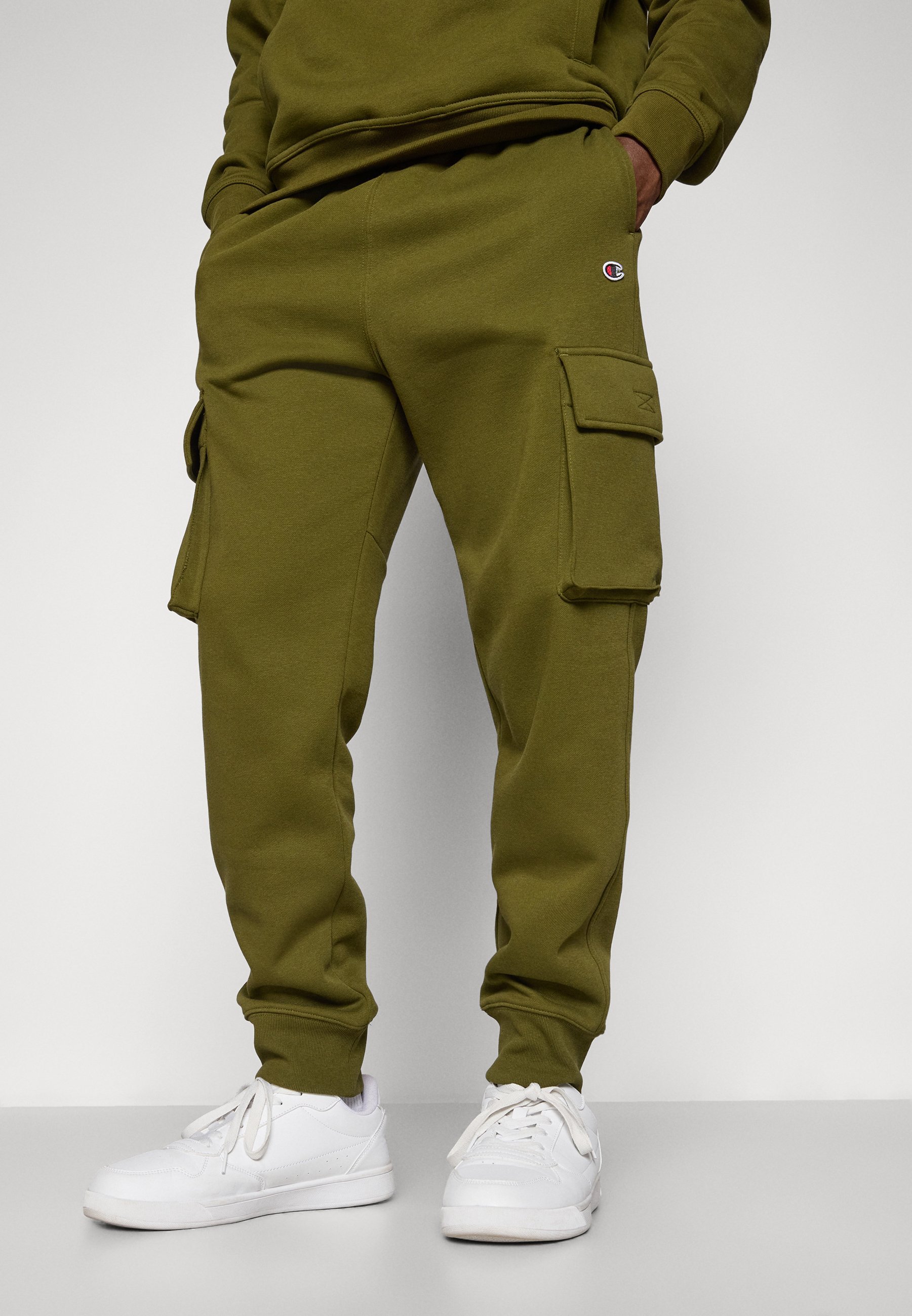 Champion ICONS CUFF - Pantaloni cargo - kaki