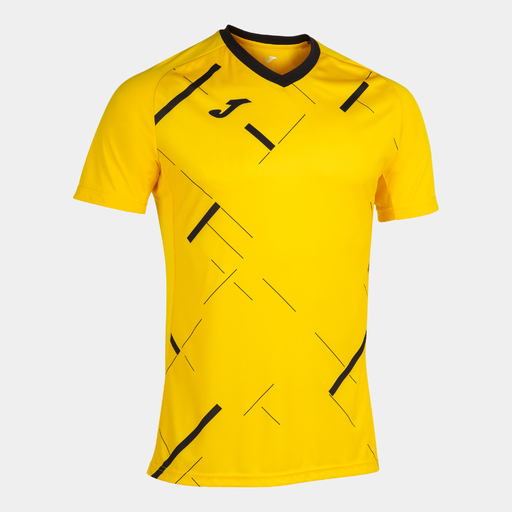 Camiseta Manga Corta Joma Tiger Iii Amarillo Negro