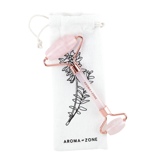 Roller visage quartz rose