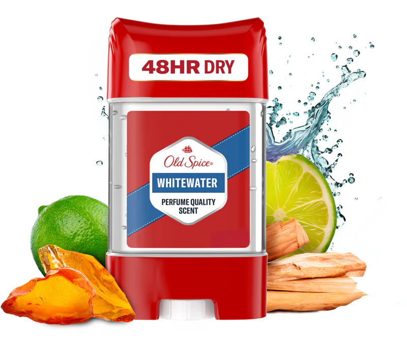 Antiperspirantný gél Old Spice Whitewater