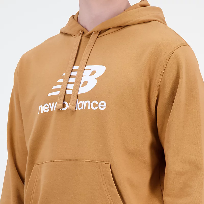 Blauer Pullover mit gestapeltem Logo Essentials – TOBACCO