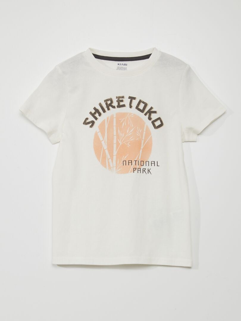 Conjunto de 3 camisetas de malha - BRANCAS