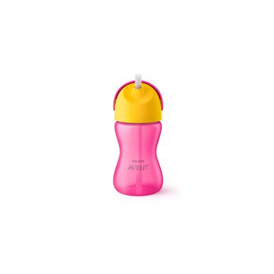 Philips Avent 12M rosa sugerørkopp 300 ml