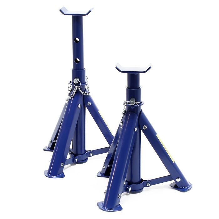 Juego de 2 soportes elevadores para coches (2T cada uno) Gatos de apoyo