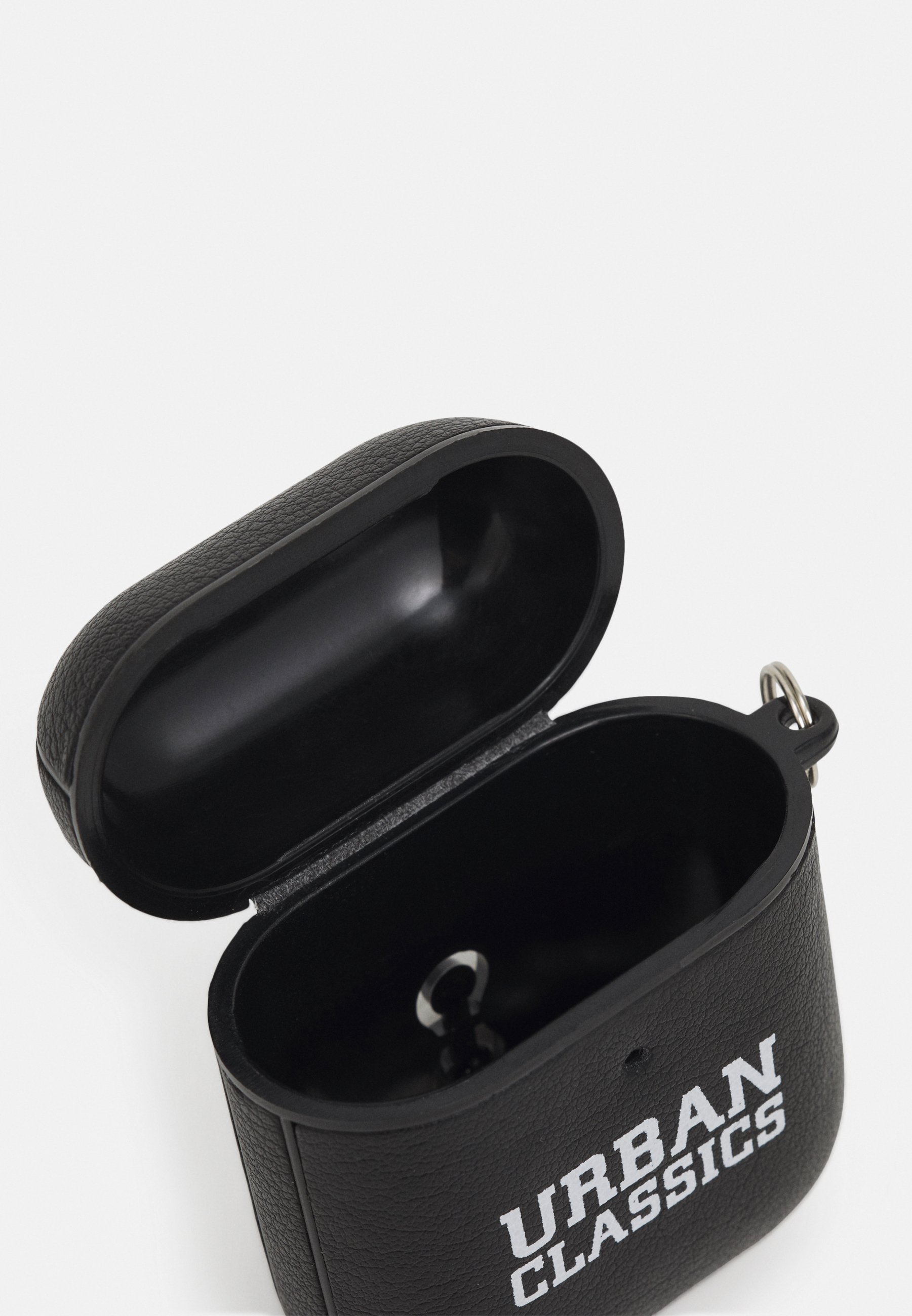 Urban Classics oortelefoonhouder/halsketting unisex - Tech accessoire - zwart