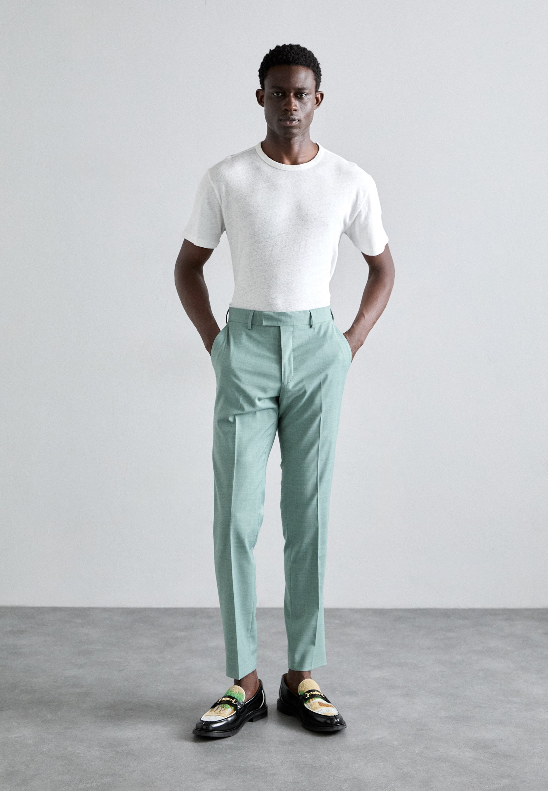 OFFICINE GENERALE TEE - Koszulka podstawowa - biała
