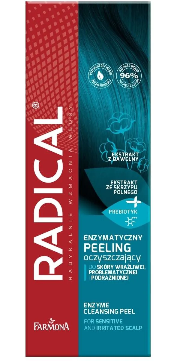 Radical Enzymatyczny Peeling oczyszczający do bardzo wrażliwej skóry głowy 75 ml