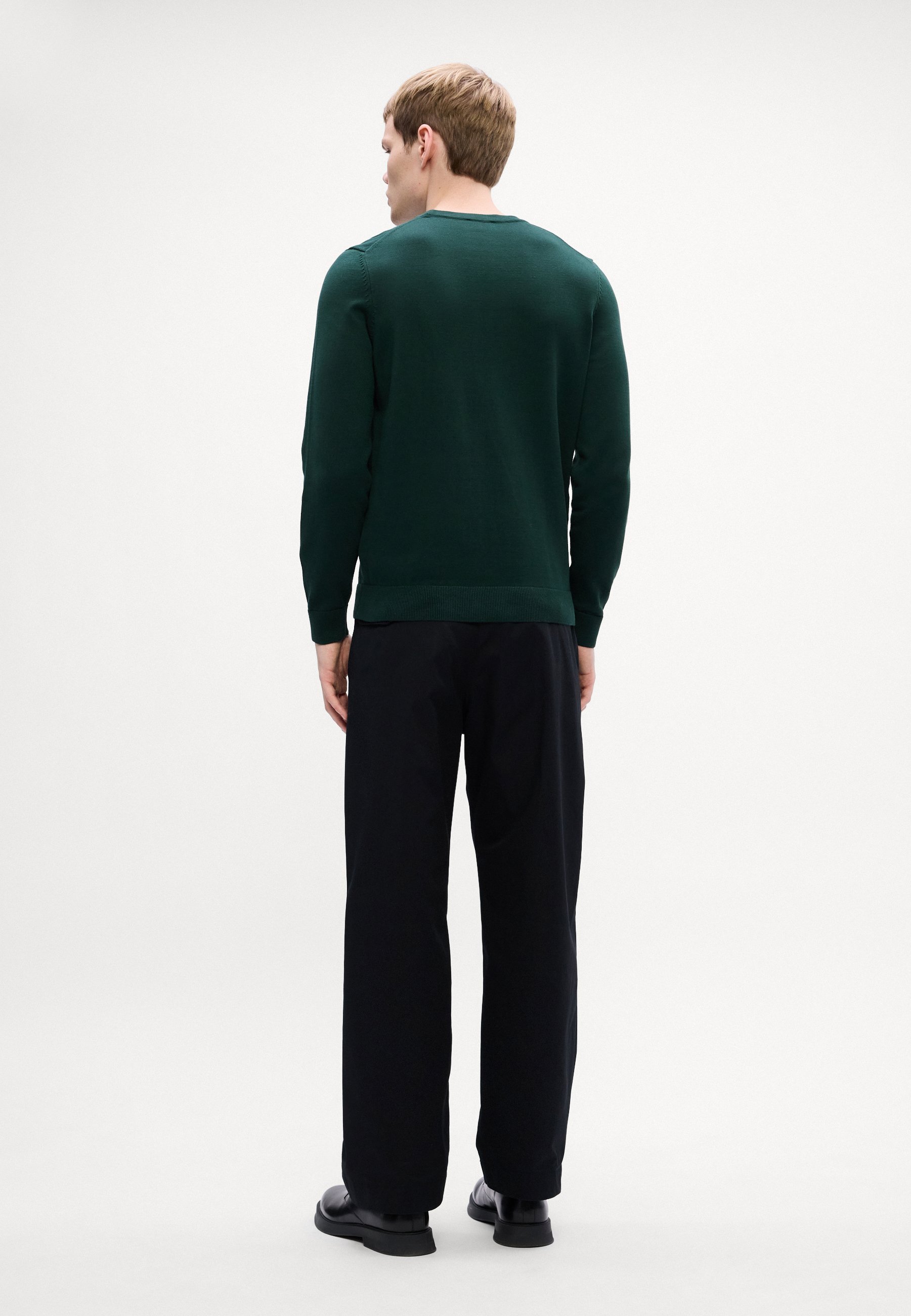 HUGO SAN CASSIUS - Pull - vert ouvert
