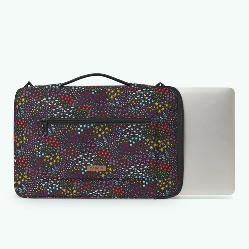 Cabaia Castelldefels 13/14 Zoll schwarze Laptoptasche