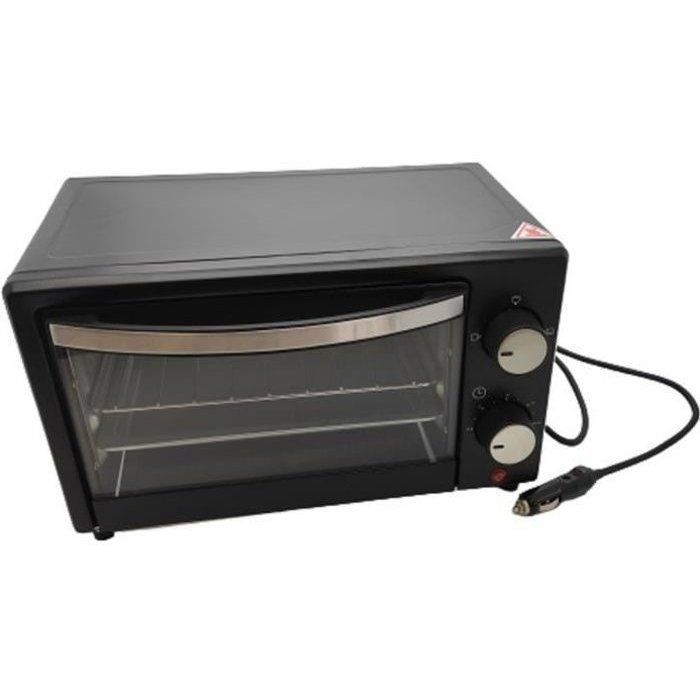 Horno eléctrico - HTC EQUIPEMENTS - 24V 300W 9L. Diseñado para cocinar o recalentar tus comidas fuera de casa.