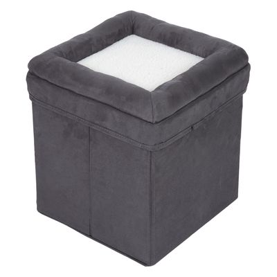 Zusammenklappbarer Würfel-Katzenbau