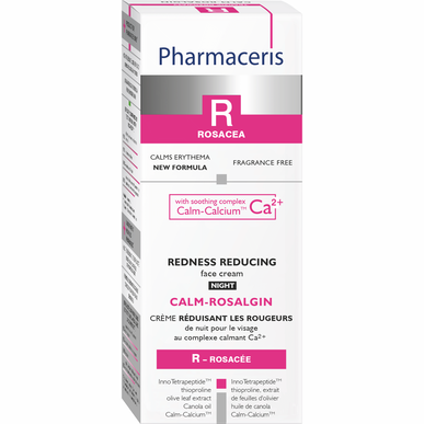 Pharmaceris R Rosacea Calm-Rosalgin noční krém na obličej pro rosaceu a erytém 30 ml
