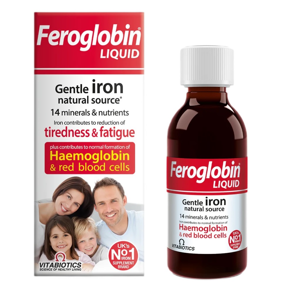 Vitabiotics Feroglobin Υγρό
