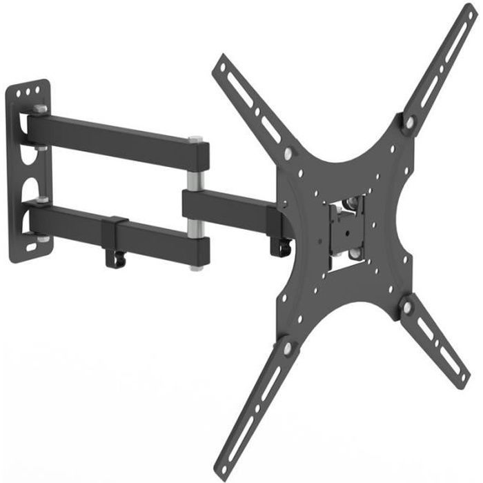Soporte de pared para televisores de pantalla plana LED, LCD y Plasma de 26 a 55 pulgadas, VESA 400-400 mm con brazo basculante en voladizo y