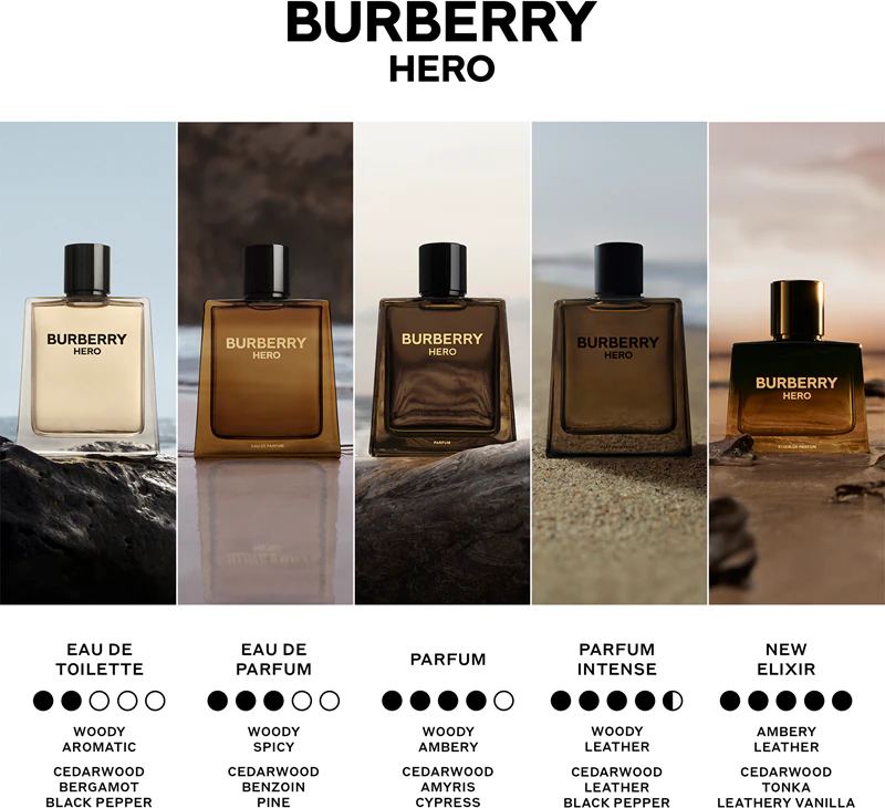 Burberry Hero Elixir de Parfum perfume intenso para homens