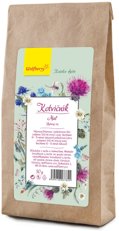 Coleção de ervas Wolfberry (Tribulus terrestris) para promover potência e vitalidade.