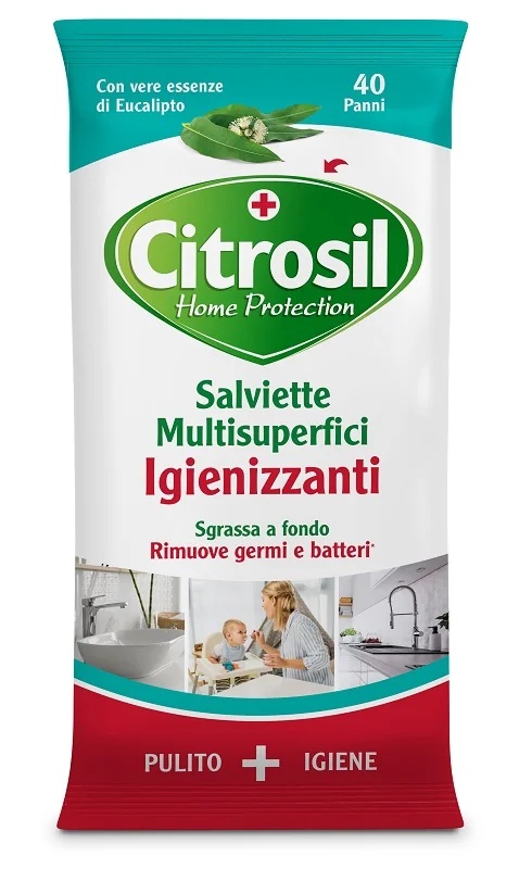 CITROSIL Citrosil Home Protection Multi-Surface 44 stuks desinfectiemiddel voor diverse oppervlakken met eucalyptusgeur