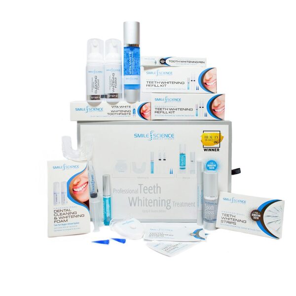Pacchetto completo per lo sbiancamento dentale Smile Science Harley Street