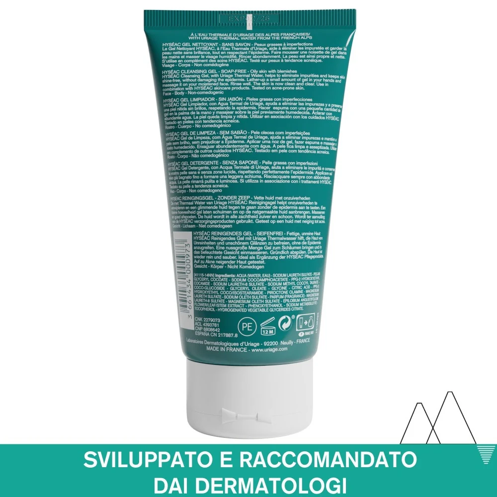 HYSÉAC Gel detergente purificante - Gel detergente viso