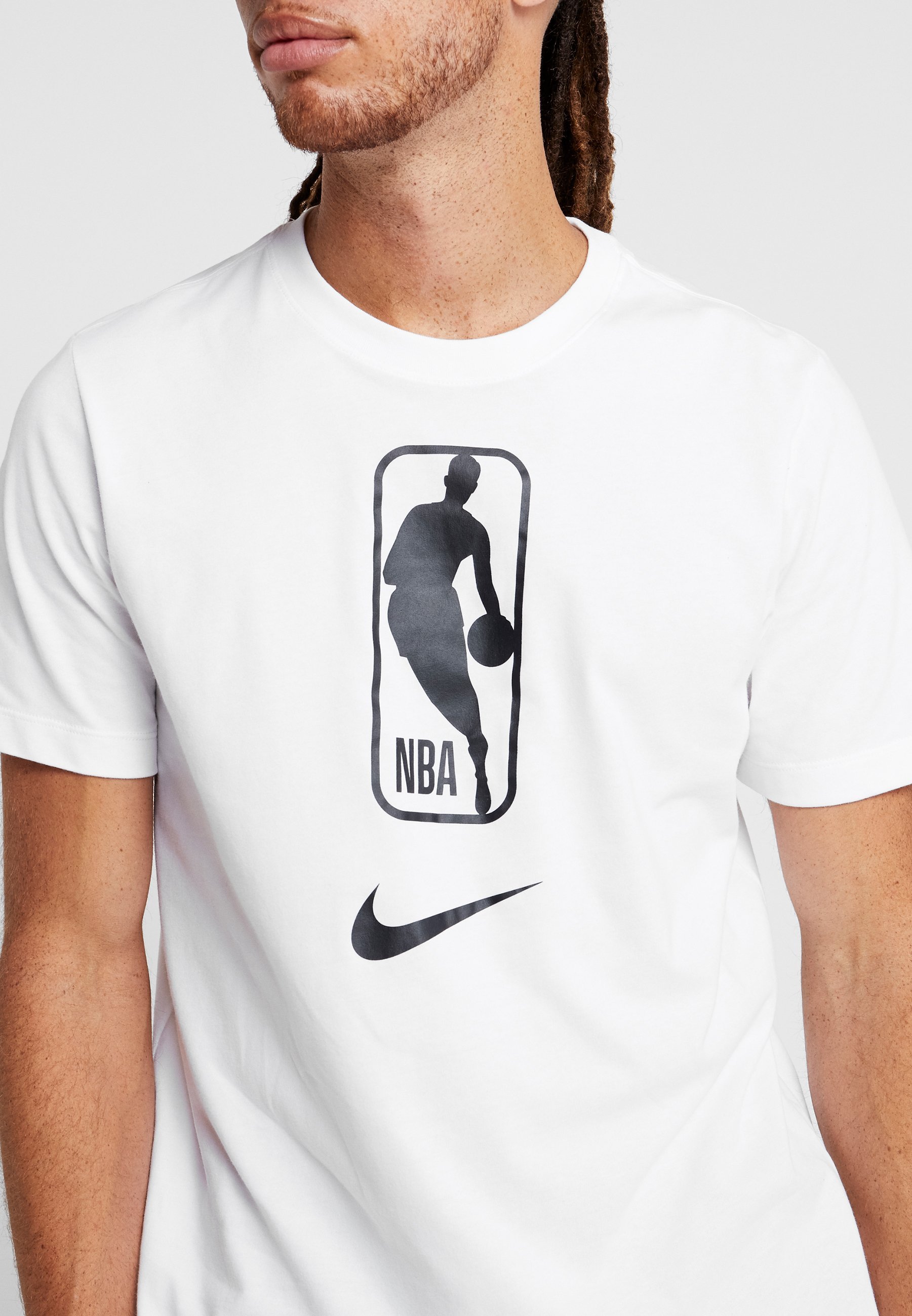 Nike Performance NBA DRY TEE - T-shirt met print - wit