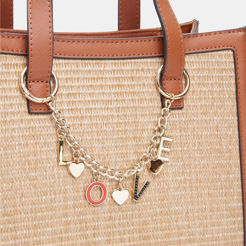 Damestas van raffia