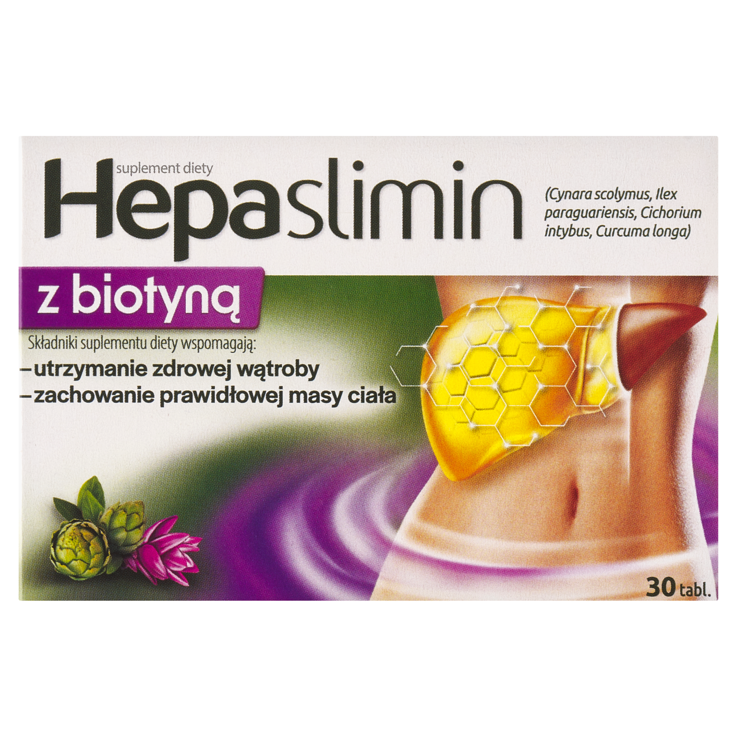 Hepaslimin med biotin