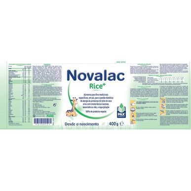 Novalac mléko pro kojence rýžové 400g 400g