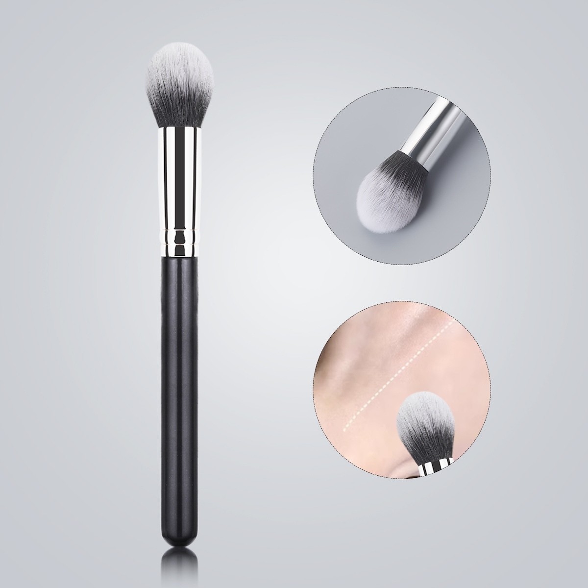 Technique Pro kist za puder 108 kist za highlighter – crni