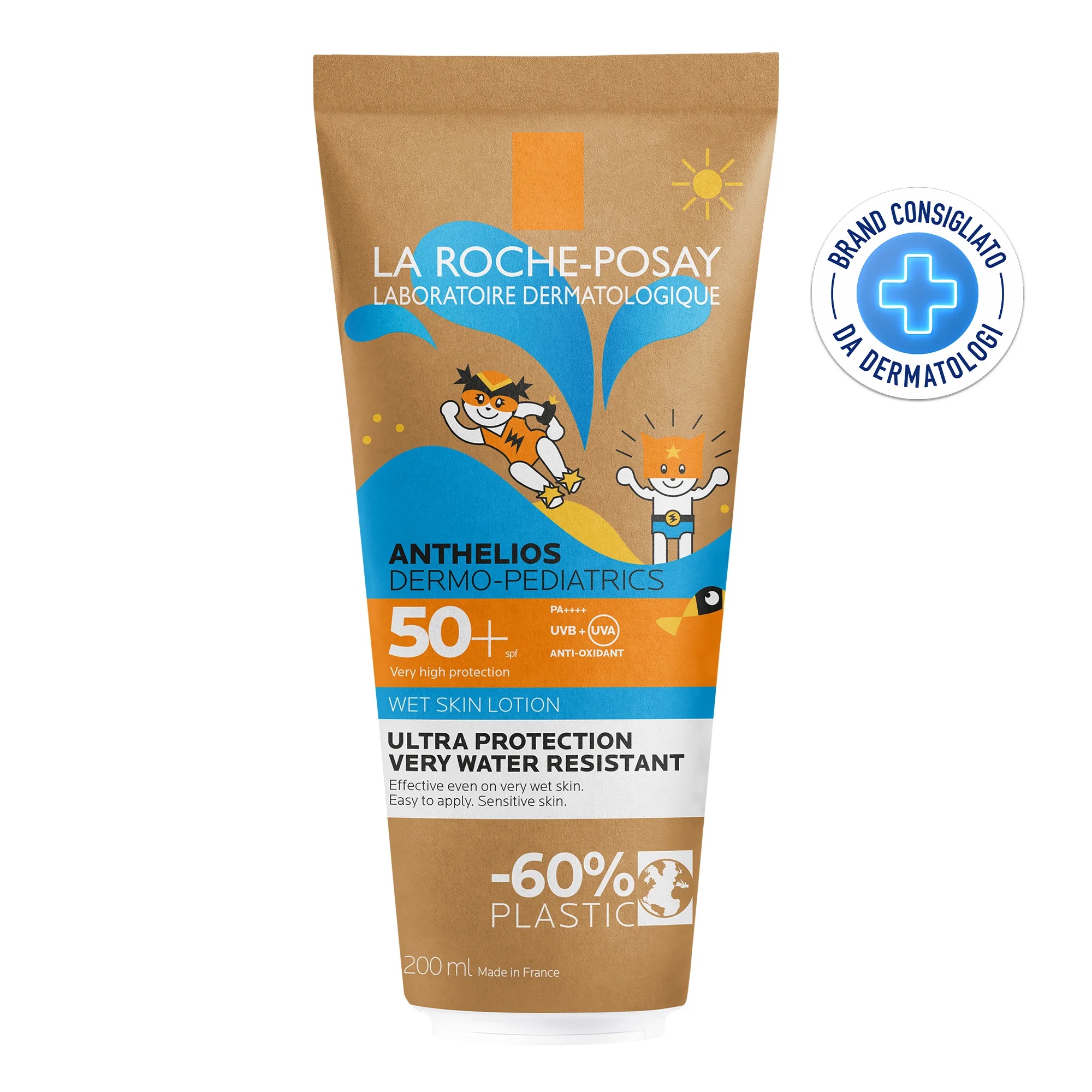 LA ROCHE POSAY La Roche Posay Anthelios gel hidratante para pieles jóvenes 50+ 200 ml alta protección solar