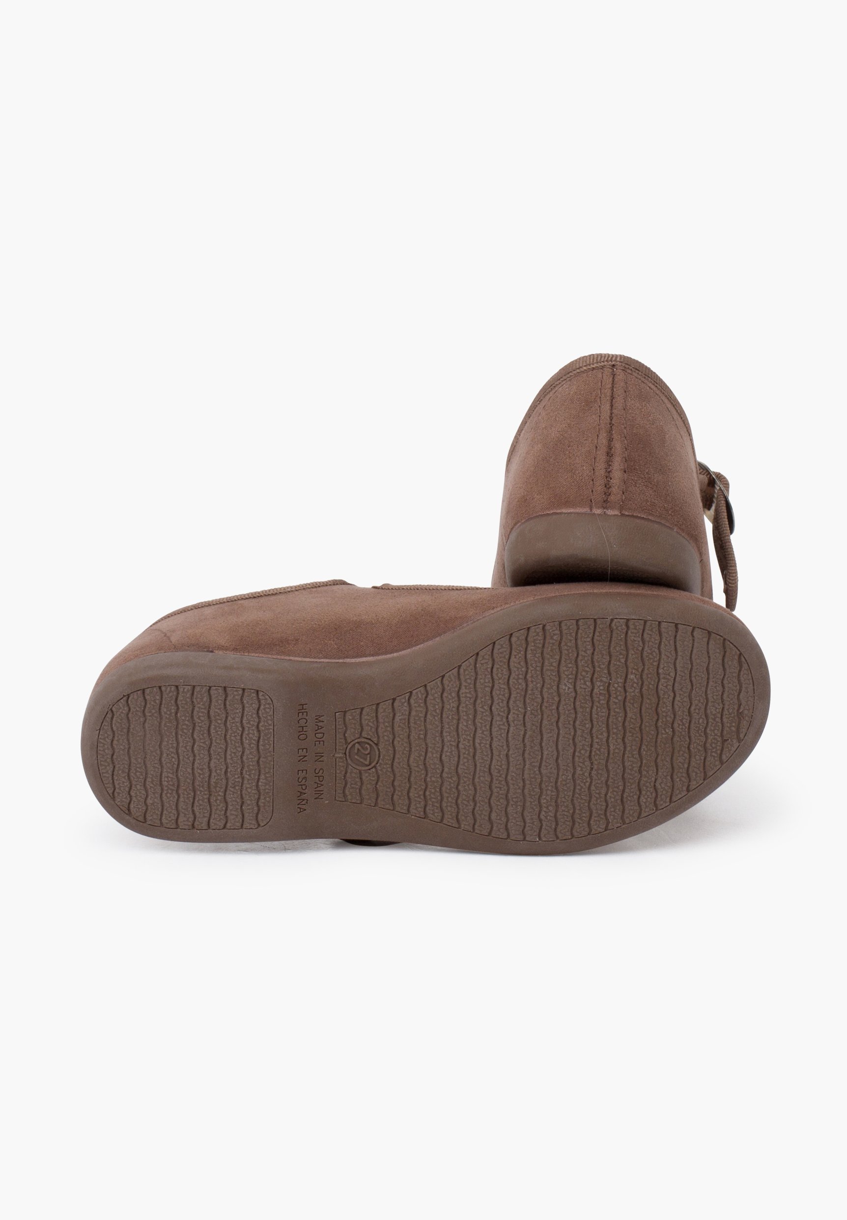 Pisamonas Ankle Strap Ballet Pumps - topo