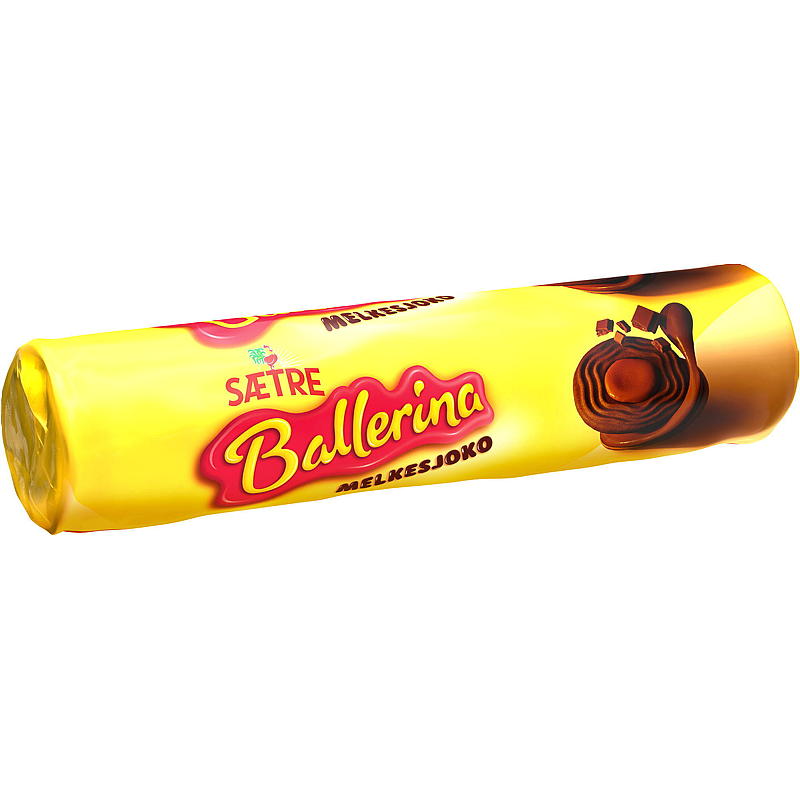 Sætre Ballerina 205 g Maitosuklaa
